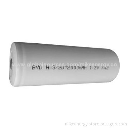 NiMH Battery Pack with 1.2Ah Capacity and 1.2V Nominal Voltage